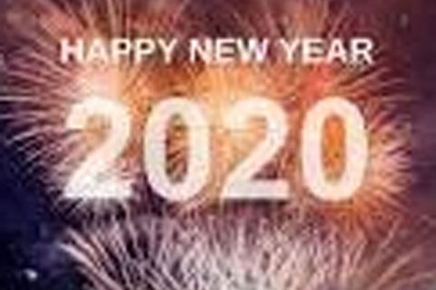 happy new year 2020 fireworks